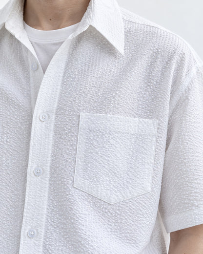 Chest-Pocket Short-Sleeve Shirt