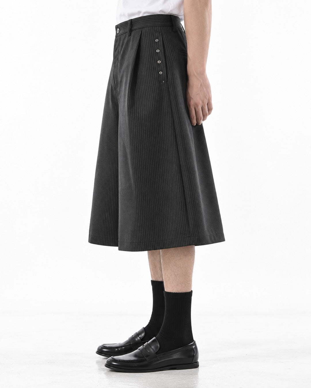 Wide-Leg Shorts