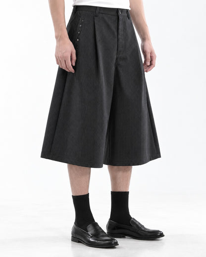 Wide-Leg Shorts