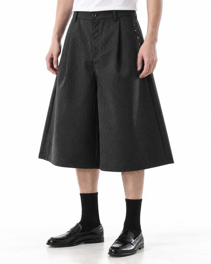 Wide-Leg Shorts
