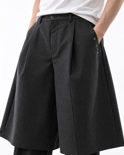 Wide-Leg Shorts