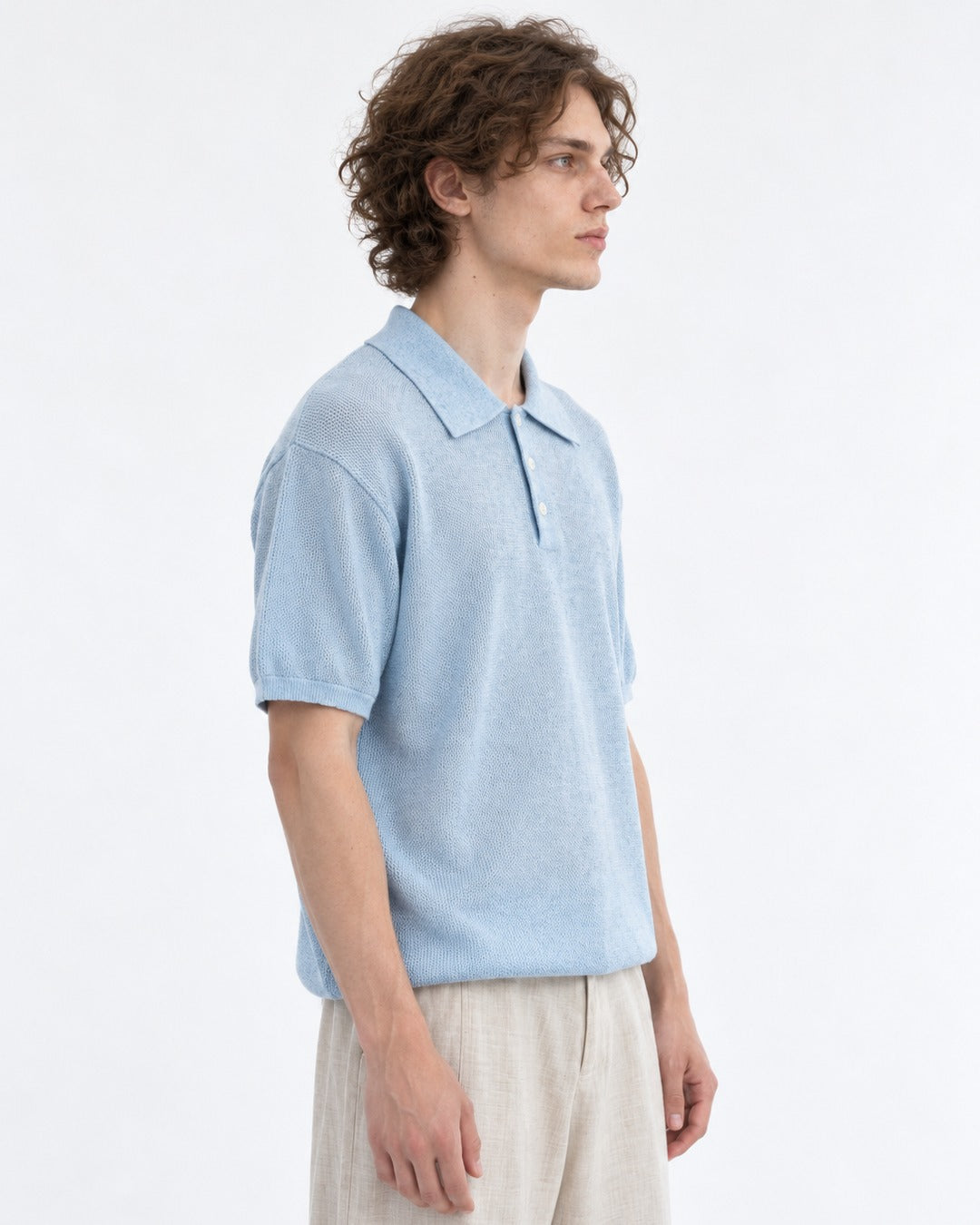 Knit Polo Shirt