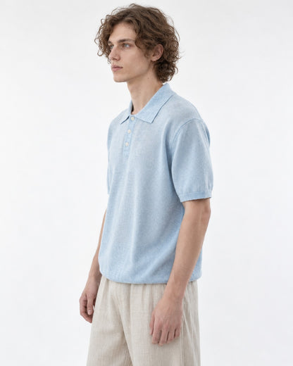 Knit Polo Shirt