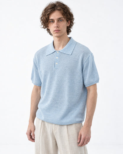 Knit Polo Shirt