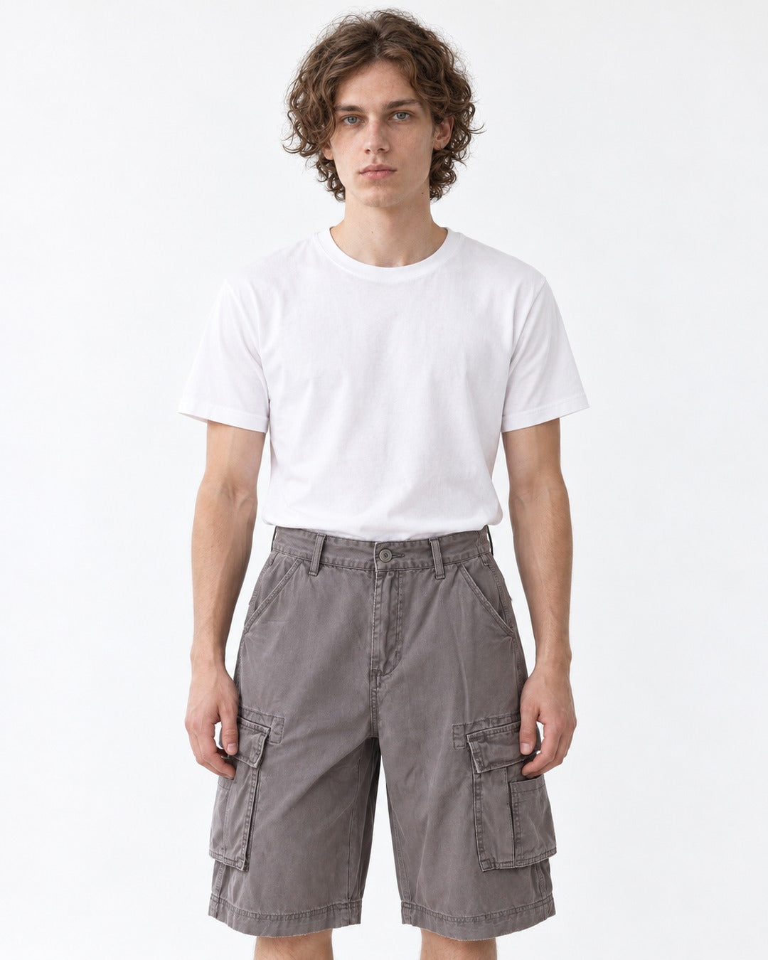 Multi-Pocket Cargo Shorts