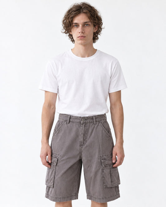 Multi-Pocket Cargo Shorts
