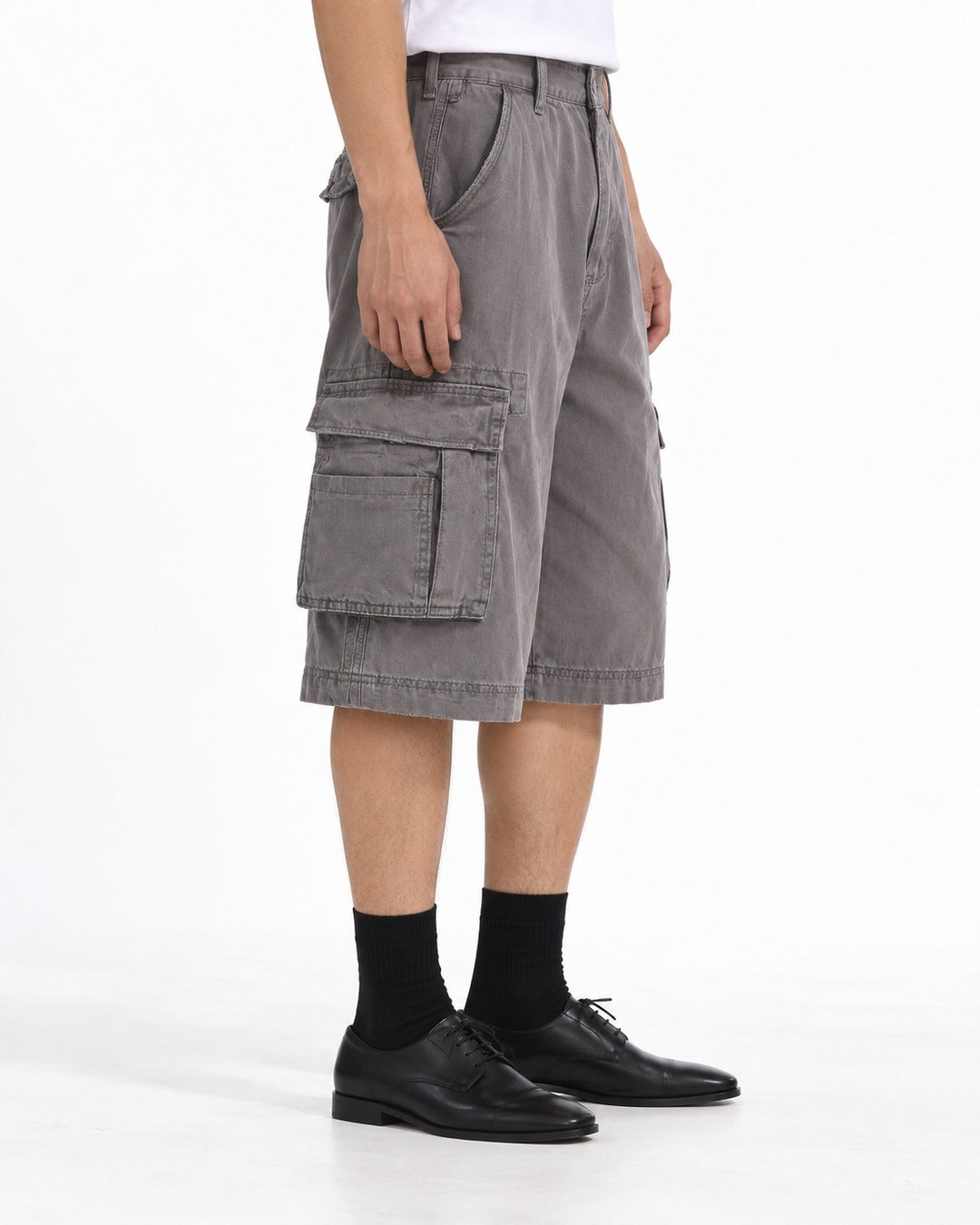 Multi-Pocket Cargo Shorts