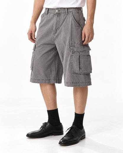 Multi-Pocket Cargo Shorts