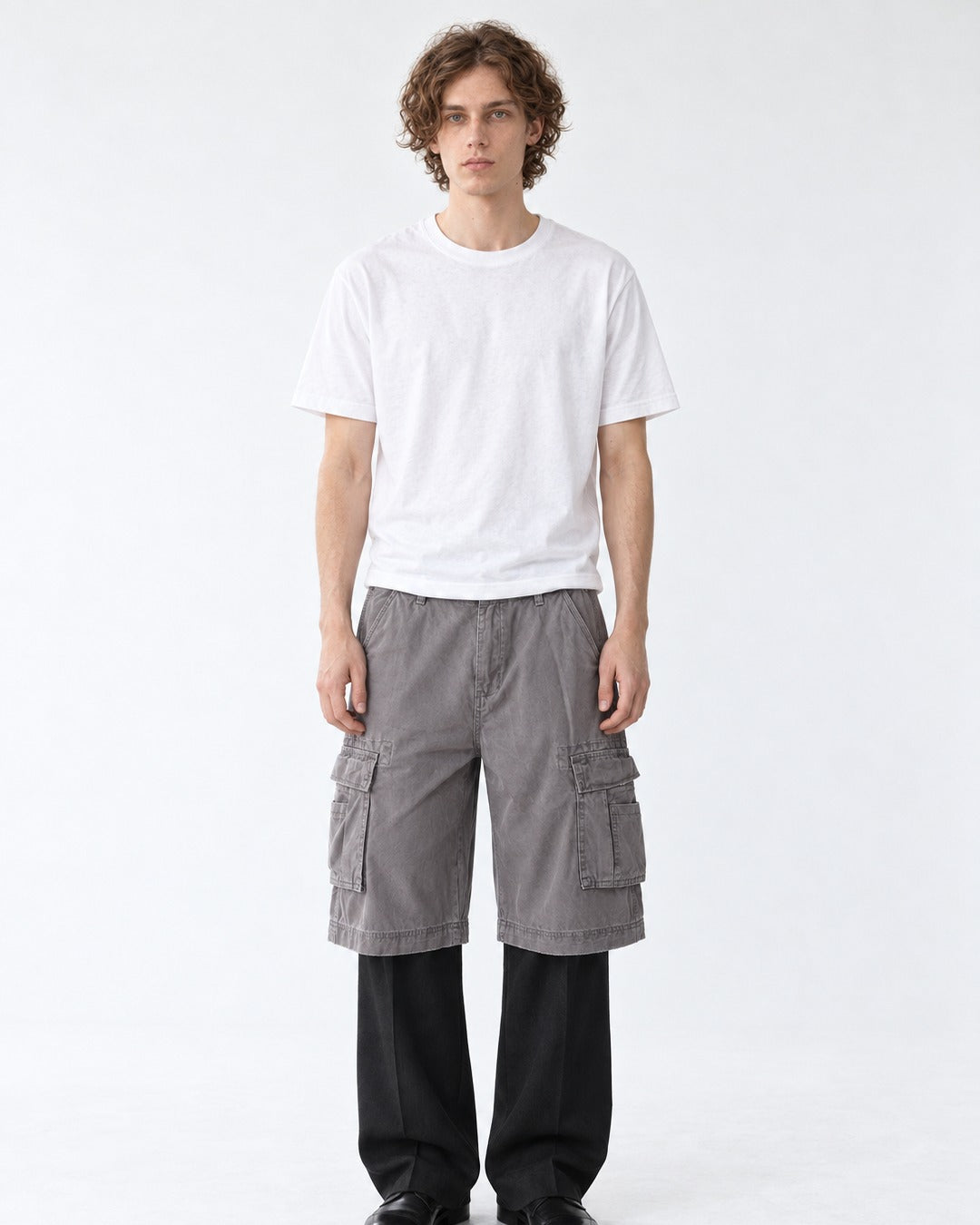 Multi-Pocket Cargo Shorts