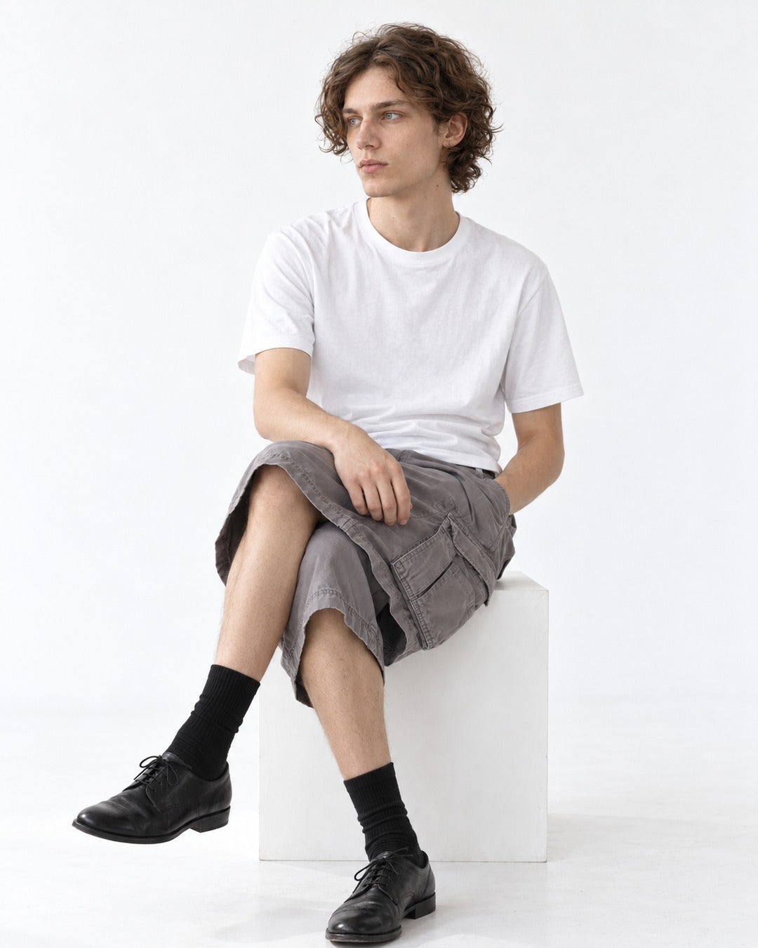 Multi-Pocket Cargo Shorts