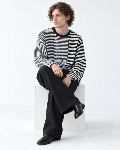 Striped Long-Sleeve Top
