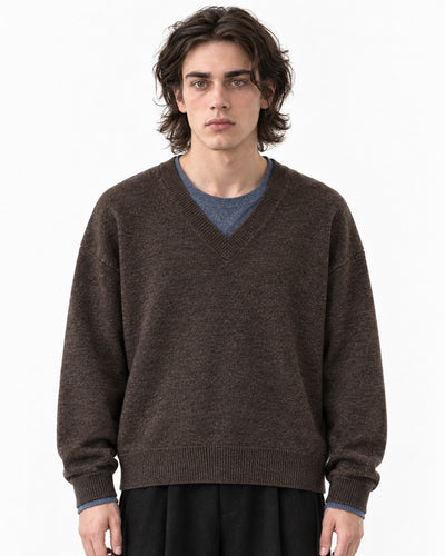 Dark Brown and Blue