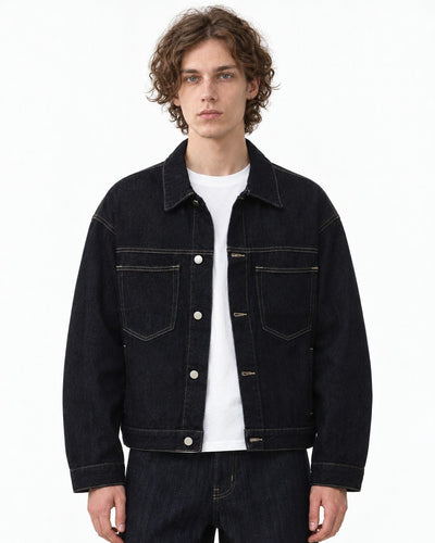Deep Dark Blue Jacket