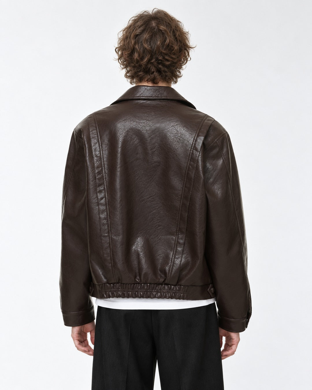 Snap Front Paneled Jacket