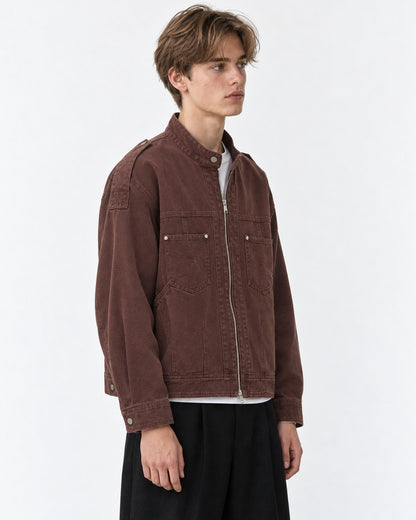 Epaulette Snap Flap Field Jacket