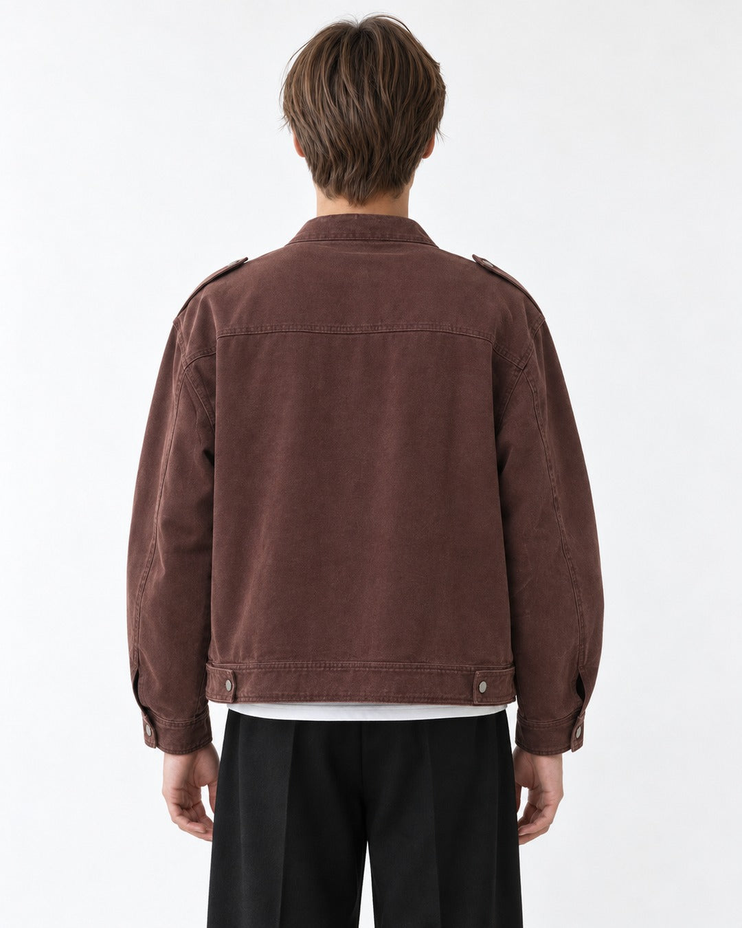 Epaulette Snap Flap Field Jacket