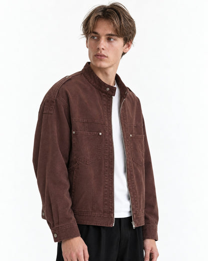 Epaulette Snap Flap Field Jacket