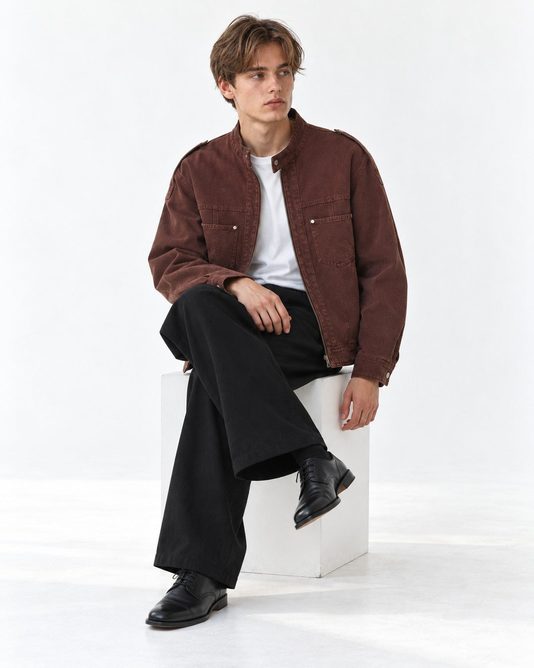 Epaulette Snap Flap Field Jacket