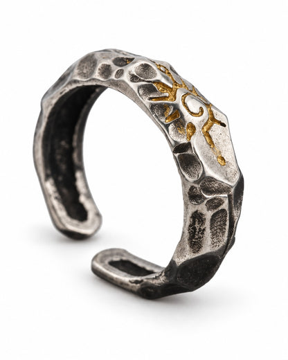 Sculpted Open Ring
