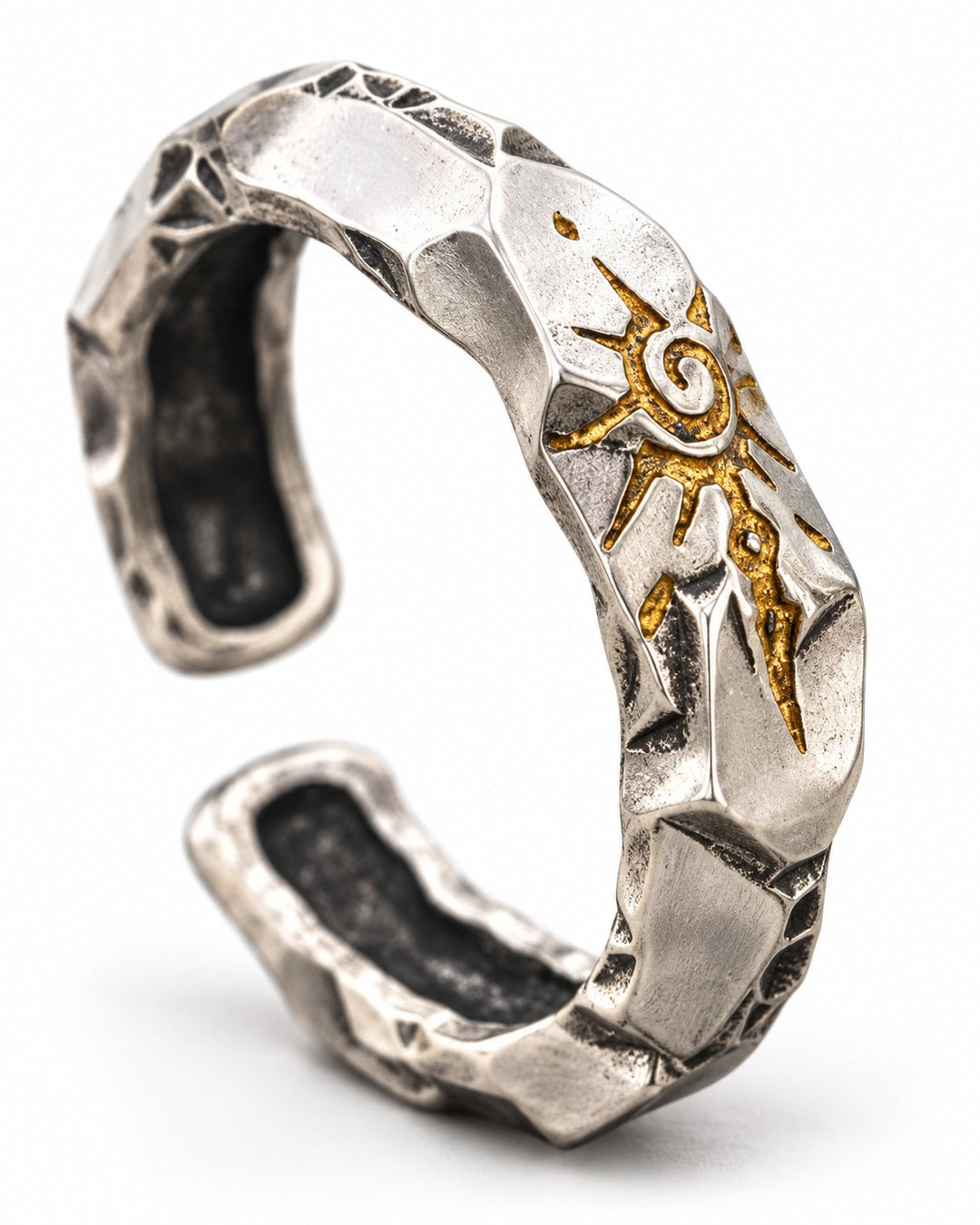 Sculpted Open Ring