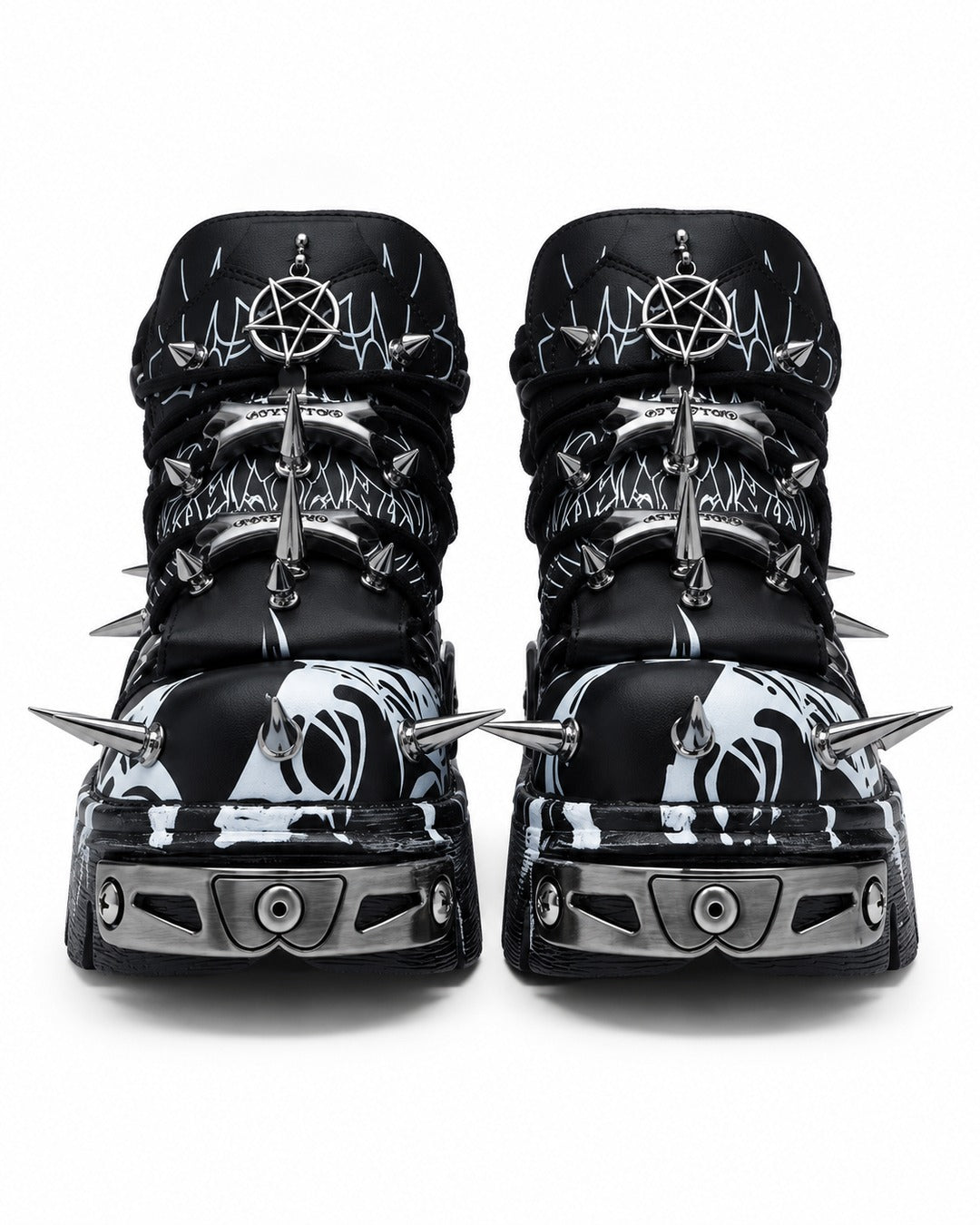Spike Platform Sneakers