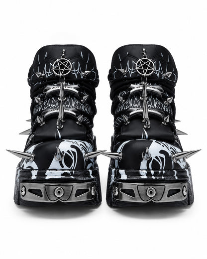 Spike Platform Sneakers