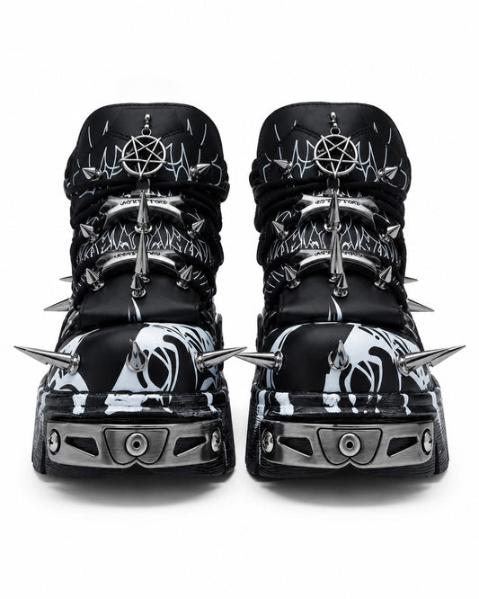 Spike Platform Sneakers