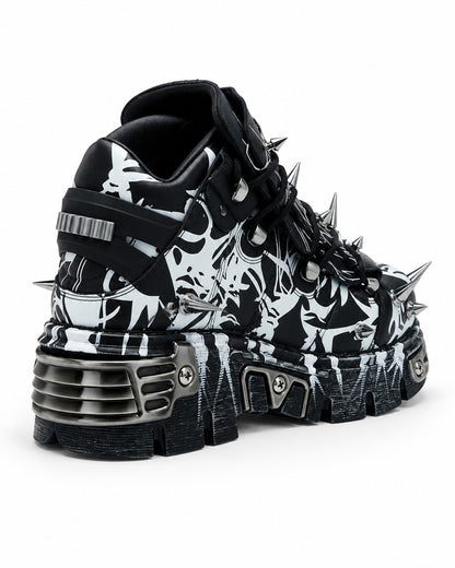 Spike Platform Sneakers
