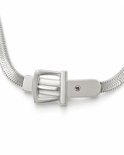Buckle Snake Chain Necklace