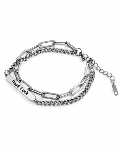 Letter Double Layer Bracelet