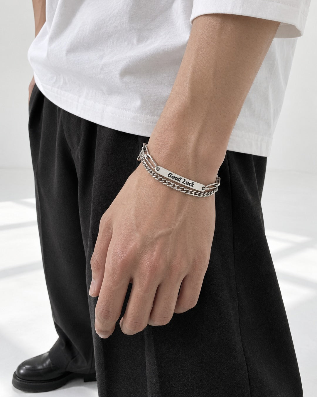 Letter Double Layer Bracelet