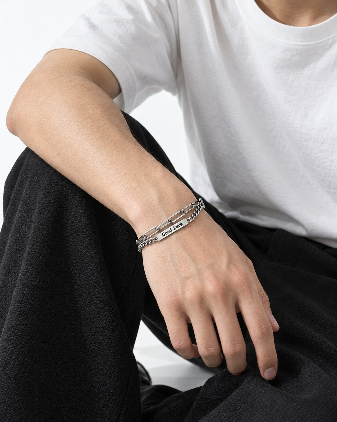 Letter Double Layer Bracelet