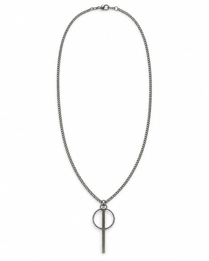 Knot Pendant Long Necklace