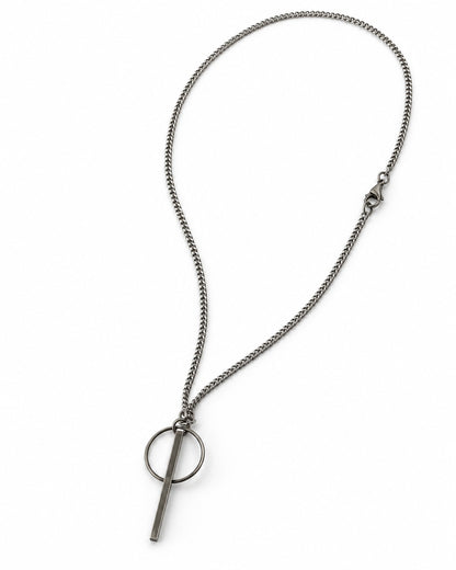 Knot Pendant Long Necklace