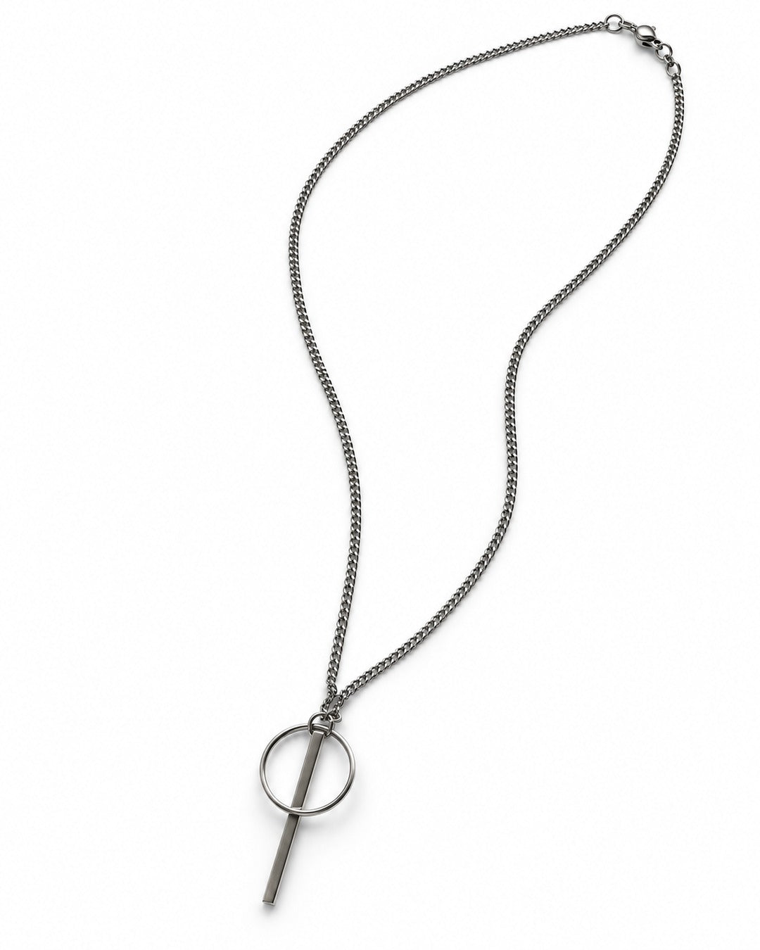 Knot Pendant Long Necklace