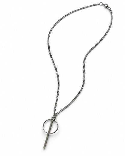 Knot Pendant Long Necklace