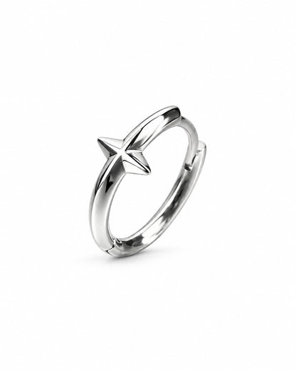 Starburst Hoop Earrings