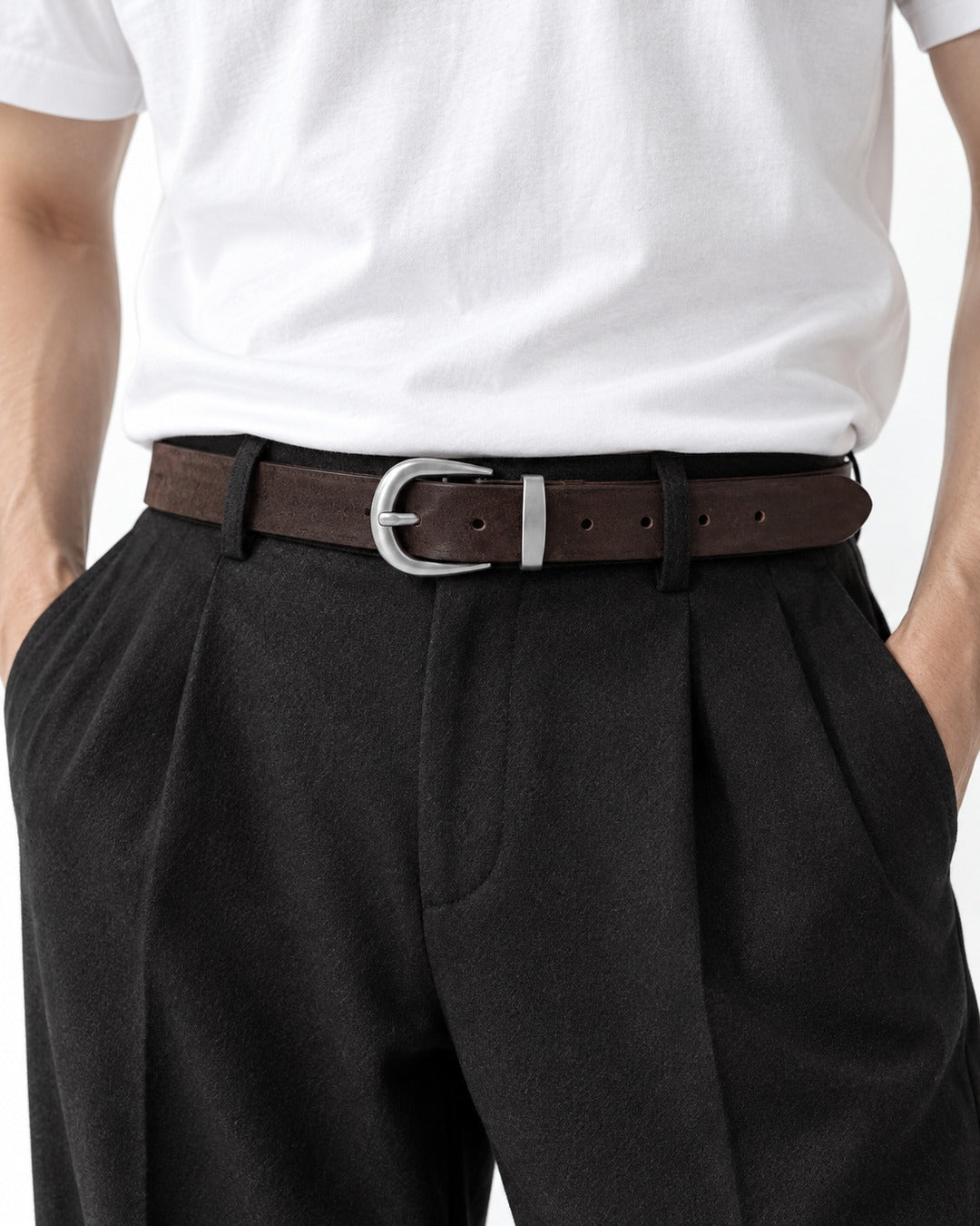 Suede Western Belt