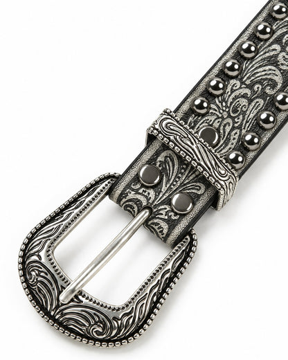 Studded Western Belt