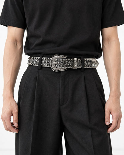 Studded Western Belt