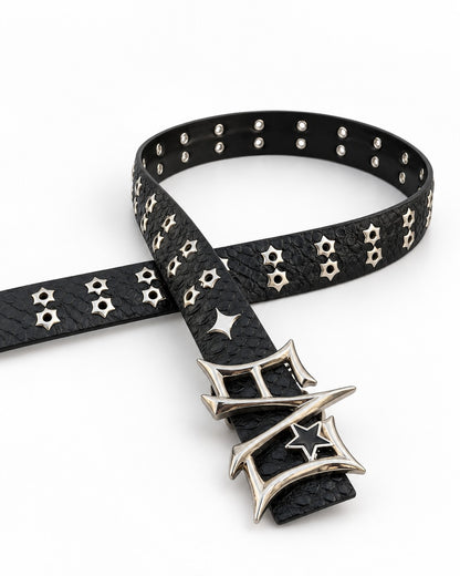 Star Eyelet Belt