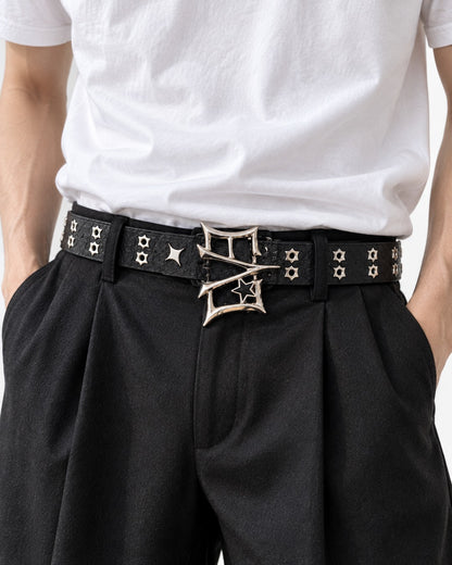 Star Eyelet Belt