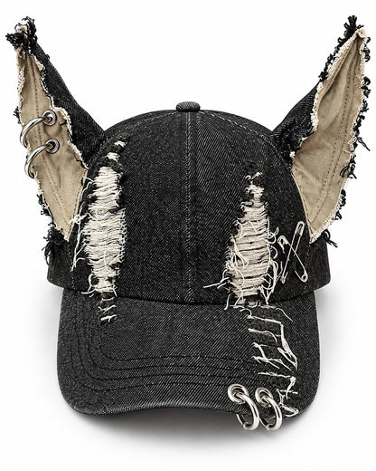 Distressed Ear Cap