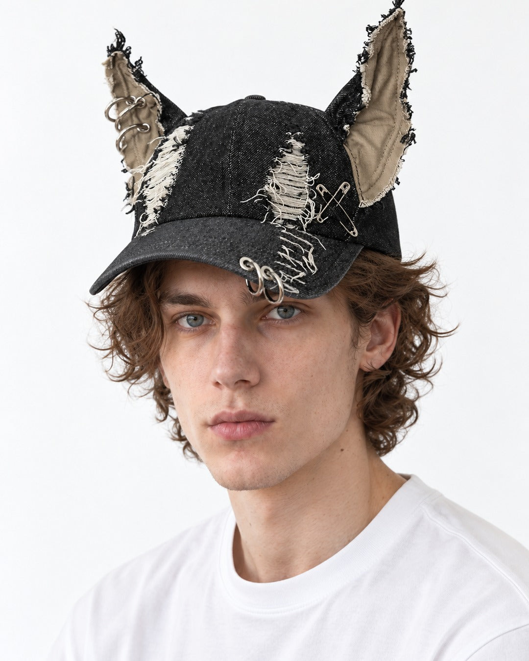 Distressed Ear Cap