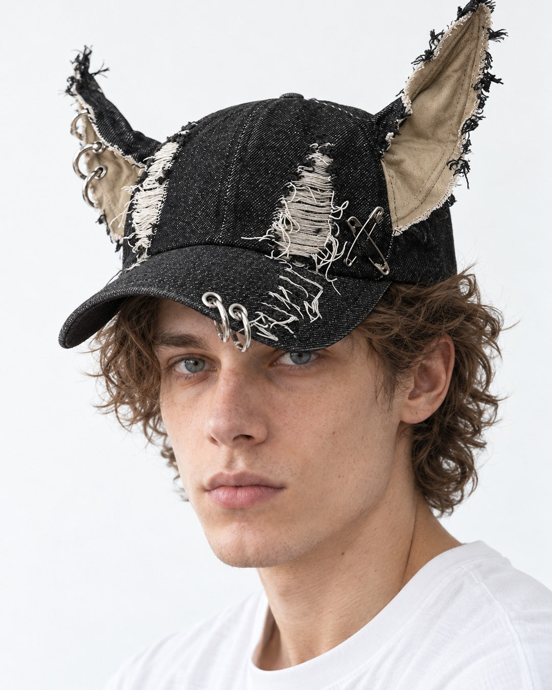 Distressed Ear Cap