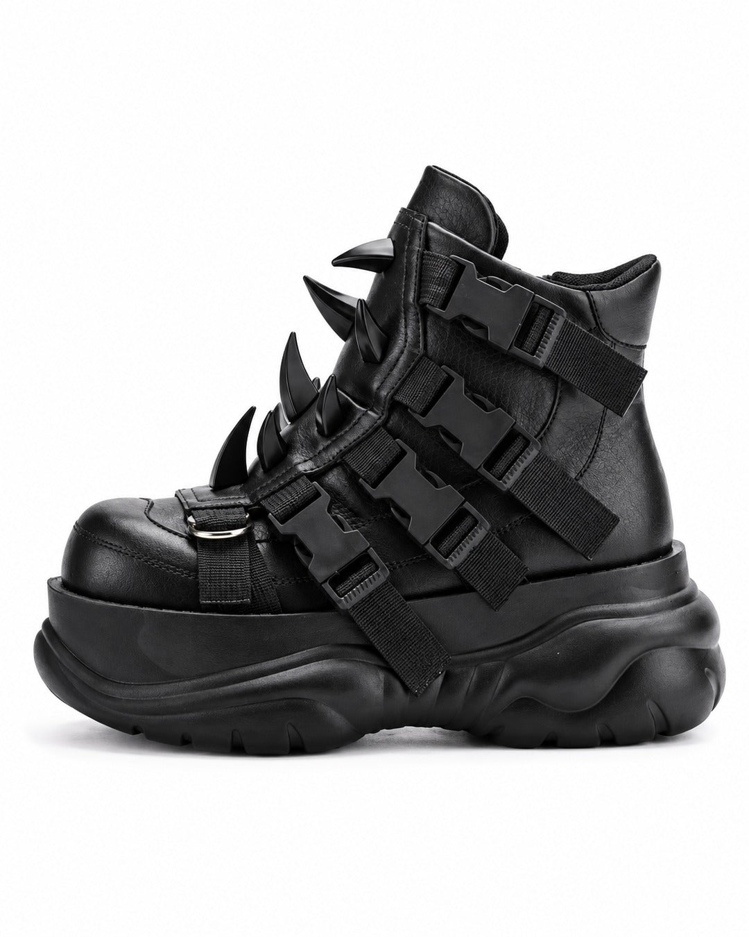 Spiked Strap Platform Sneakers