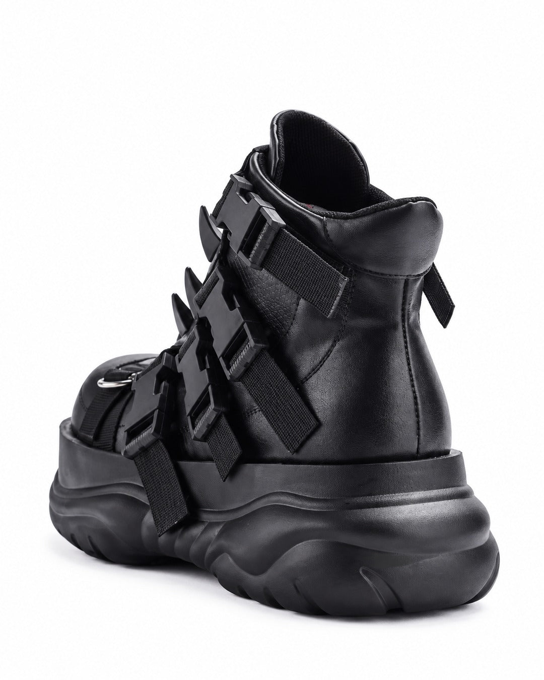 Spiked Strap Platform Sneakers