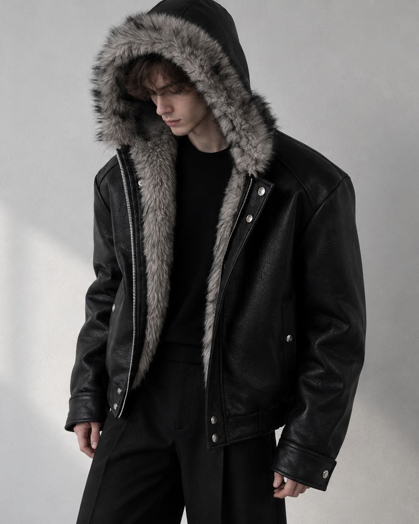 Look 02 — Fur Hood