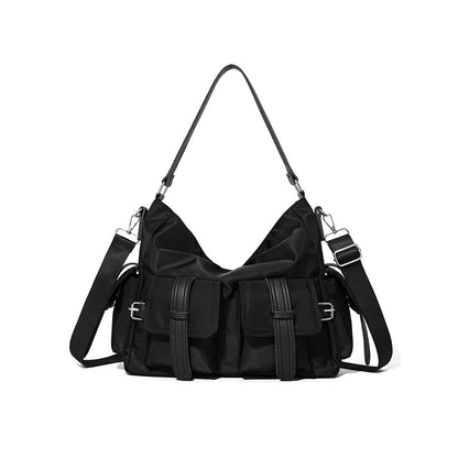 Soft Leather Retro Crossbody Bag